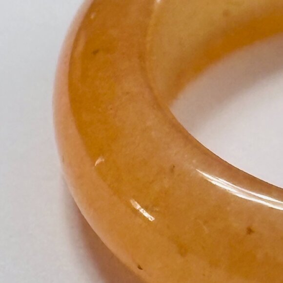 Stone Band Rings Lot of 7 Turquoise Agate Resin Stackable - Picture 4 of 16